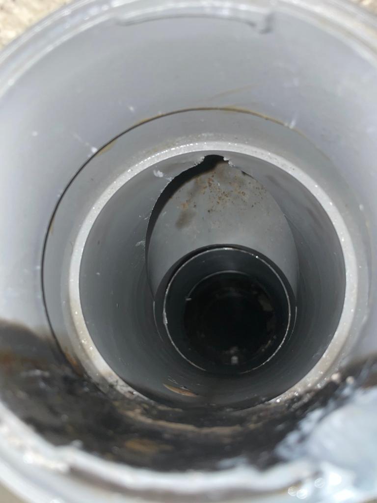 Après curage canalisation nettoyée - Résultat débouchage professionnel